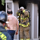 Fire rips through a Florin Town home and starts a neighboring home on fire in Sacramento lat Sunday afternoon. Initial reports were that occupants may have been in the burning home, but when firefighters arrived, all the occupants were out per Sac Metro Fire Spokesman. Per fire officials, the initial home suffered probably hundreds of thousands of dollars in damages, while the damage to the secondary home was kept to the tens of thousands. No one was injured in the blaze and the owners pet was found and brought to safety. News_110703_StructureFire_FlorinTown