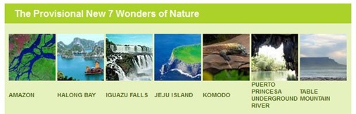 new7wonder of nature new7wonder of nature