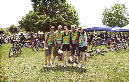 The Whole Living crew at the end of our journey, from left to right: Stephanie Hung, Jason Hamilton, Liz Adler, Brandon Pilcher, and myself.