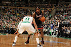 lebron james nba 130127 mia at bos 08 Closer Look at Nike LeBron X Black Suede PE by Nike Sportswear