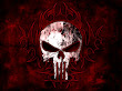 Dark Skull In Satanic Symbols