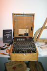 An Enigma machine