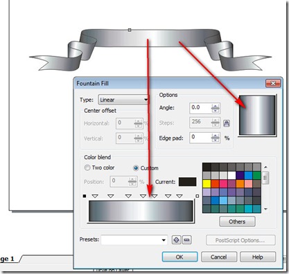 desing a ribbon coreldraw tutorial (29) desing a ribbon coreldraw tutorial (29)
