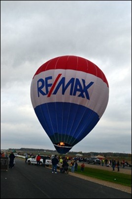 ReMax balloon getting ready