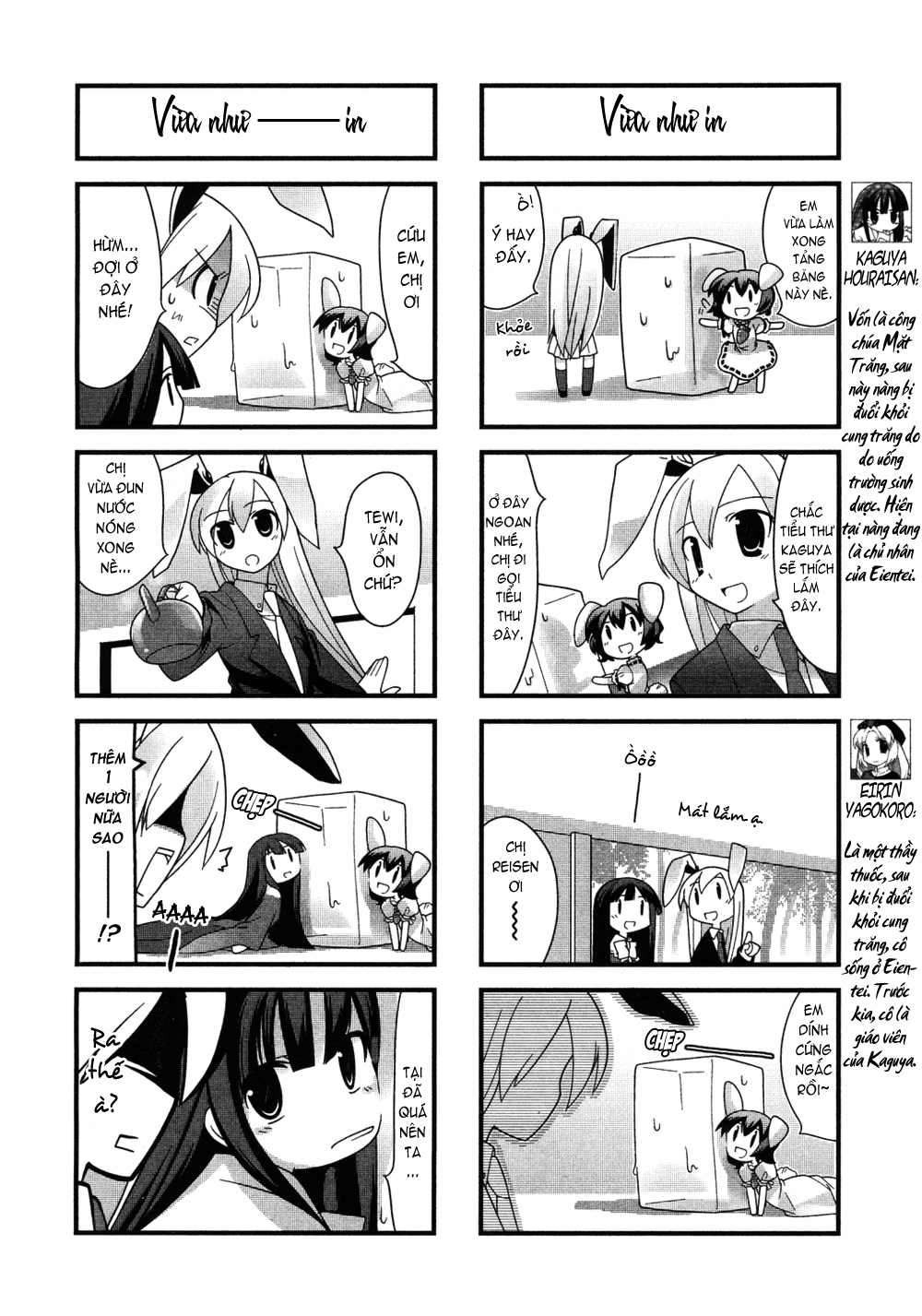 Inaba Mặt Trăng Và Inaba Trái Đất chap 2