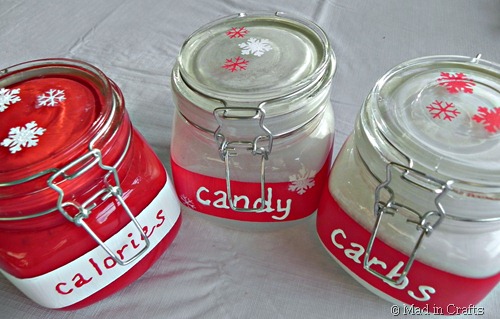 painted canisters