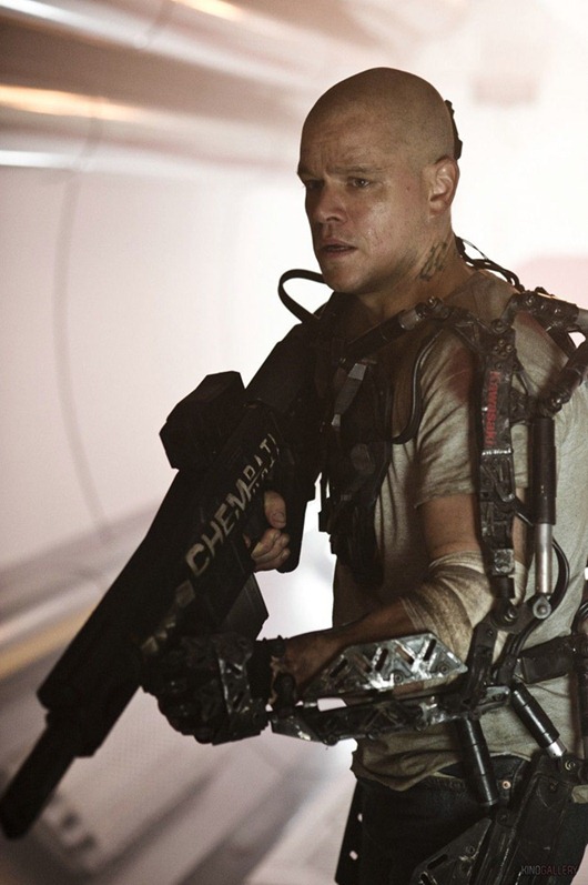 Matt Damon robot öltözéke az Elysiumban