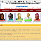 Une capture d'écran du site de RENADHOC.
