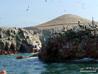 Can you hear the bird cries and smell the guano?