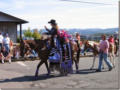 IMG_7555 Junior Miss Rodeo Oregon in the Rainier Days in the Park Parade on July 14, 2007