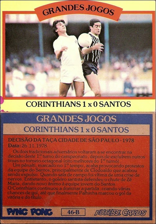 46-B - Corinthians 1x0 Santos
