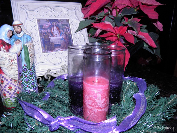 advent wreath week 1