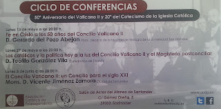 Invitación ciclo conferencias Vaticano II. ACdP.Santander.mayo-junio2013 Invitación ciclo conferencias Vaticano II. ACdP.Santander.mayo-junio2013