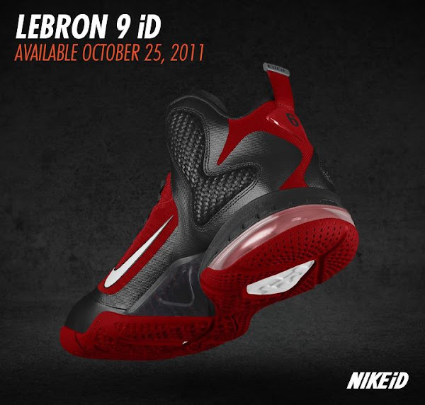 Nike LeBron 9 iD Preview vol You won8217t be able to make your own South Beach shoe