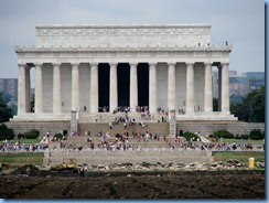 1422 Washington, DC - Lincoln Memorial from WWll Memorial 1422 Washington, DC - Lincoln Memorial from WWll Memorial