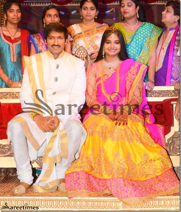 Gopichand_Wedding_Reception_Sari