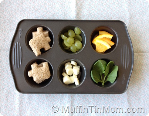 Muffin Tin Lunch Toddler