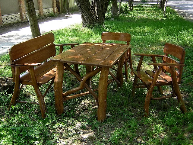 Садовая мебель из дерева — вне конкуренции!