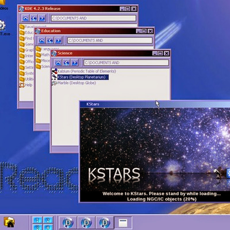 Guida a KStars planetario digitale per KDE: comandi del mouse.