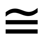 c0 This is the mathematical symbol for "is approximately equal to."