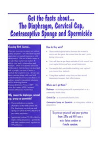 Cover of Helen Ferry's Book The Diaphragm Cervical Cap Contraceptive Sponge And Spermicide