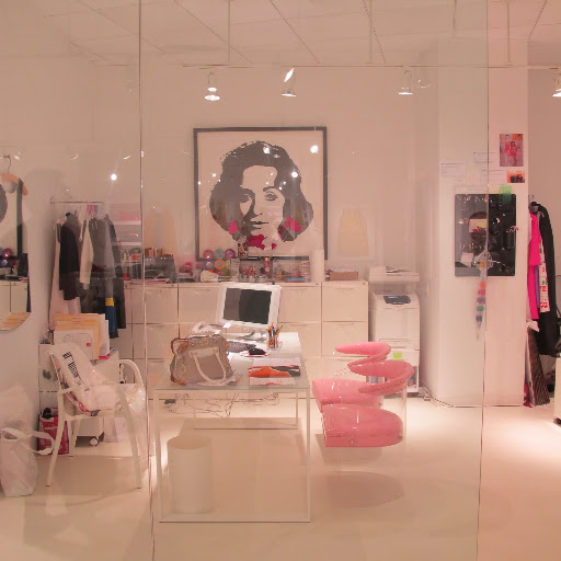 A beautifully decorated office. I love all the light. What an inspirational work place.