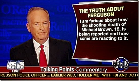 O'Reilly Talking Points Commetary 8-20-14