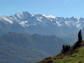 Vista hacia el Sur, cerca del Col de Courel. Val d'Azun