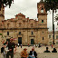 Lynette and I at the main square in Zipaquira.