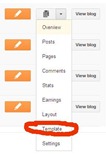 Unlock Blogger add a gadget option to add new gadget at various positions.