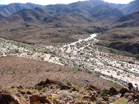 180' view of the Carrizo Gorge Trail