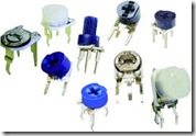 Macam – Macam Dan Bentuk Trimpot variable resistor