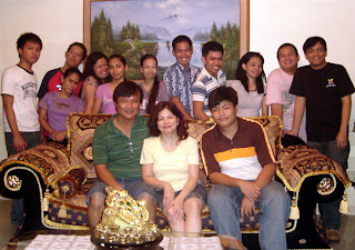 February 7: Jansen Ang with father and mother