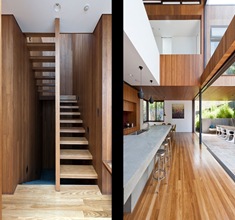 Modern Architecture Home Flipped
