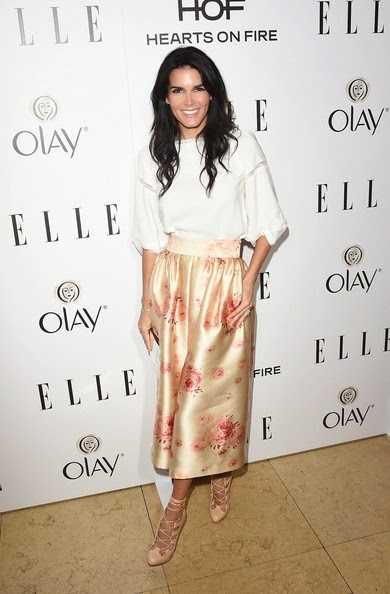 Angie Harmon attends ELLE's Annual Women in Television Celebration