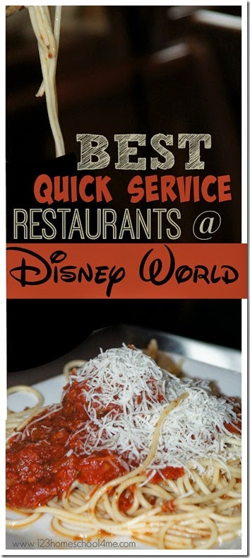 Best Quick Service Meals at Disney World