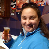 Natalie Enjoying a Speights Gluten Free Cider - Dunedin, New Zealand