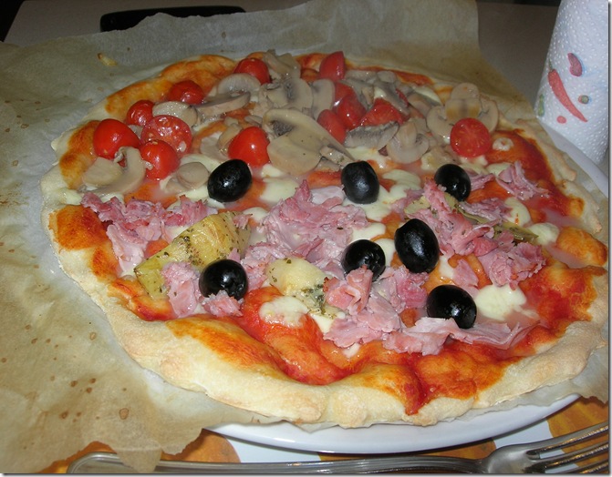 pizza pizzeria sottile croccante forno casa