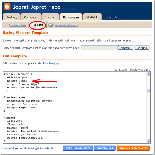 kode HTML header4 kode HTML header4