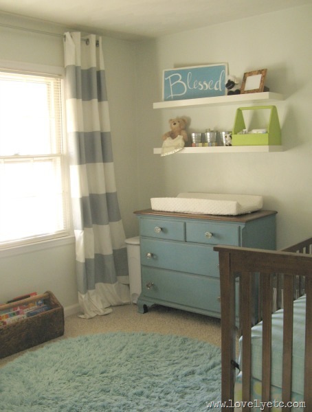 DIY boy nursery