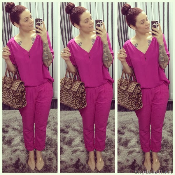 look todo pink e bolsa animal print (2) look todo pink e bolsa animal print (2)