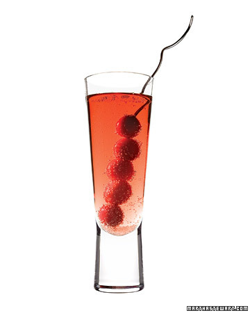Berry Little Cocktail: Have yourself a Berry Little Cocktail. Stir up this light, bright drink with the tang of citrus and a splash of Champagne to add a festive fizz to your holiday bash. Berry Little Cocktail: Have yourself a Berry Little Cocktail. Stir up this light, bright drink with the tang of citrus and a splash of Champagne to add a festive fizz to your holiday bash.