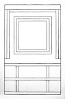 studio 3, 2003, pencil on paper, 21 x 14 in.