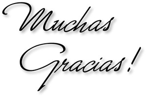 muchas gracias