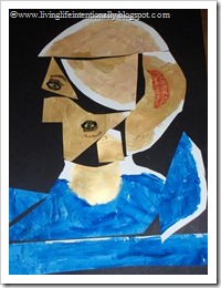 Goofy Self-Portrait Project a la Picasso