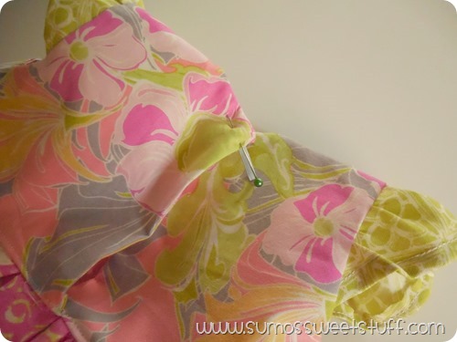 Sumo's Sweet Stuff - Flowy Flutter Dress
