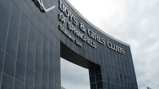The large entrance which invites visitors and children to the Boys & Girls Clubs of Springfield MO. (Photo by: Brittni Bynum)