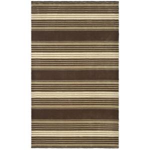 Martha Stewart Living Harmony Stripe Tobacco Leaf Wool Area Rug (homedepot.com)