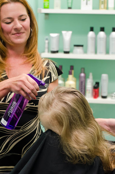 at the stylists