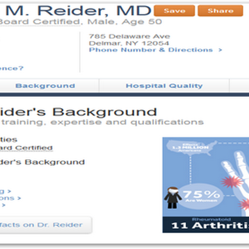 Jacob Reider To Lead the ONC Until New Leader Is Appointed–Visit His Page on Healthgrades Showing He’s Still Open For Business To See Patients, Along With Links to Dead Doctors, Some On Staff At Hospitals They Have Never Set Foot In And More…